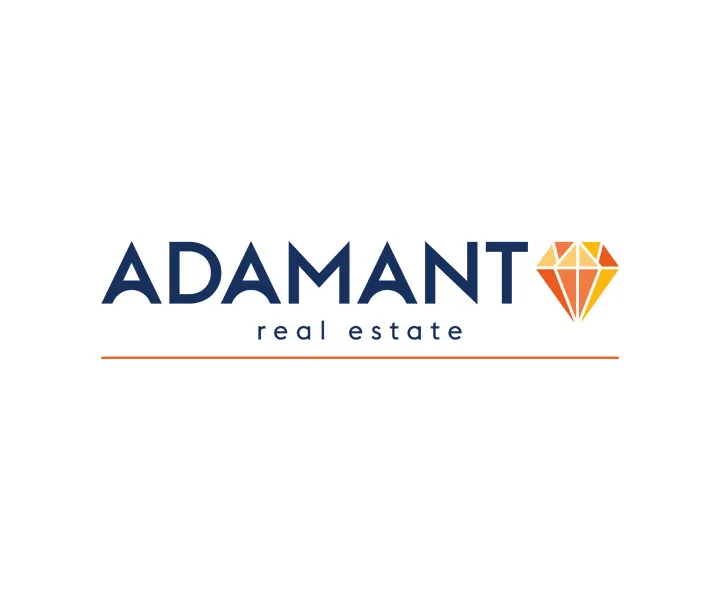 Adamant real estate logo design