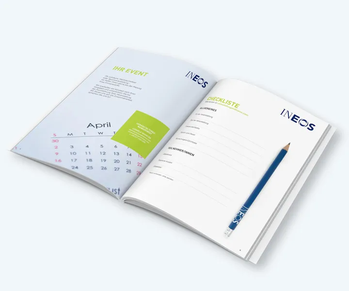 Ineos in care event checklist interior spread