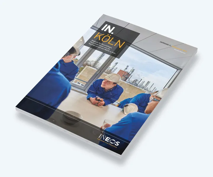Ineos in koeln magazine cover employees edition