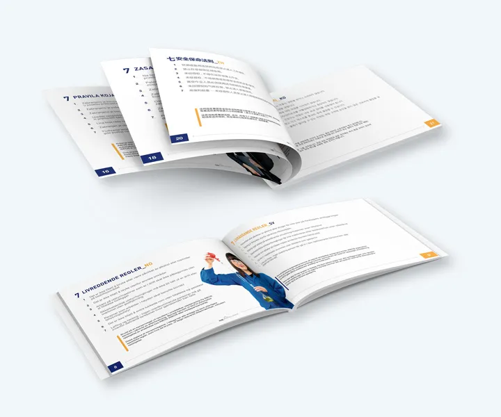 Ineos she life saving rules booklet multilingual spreads