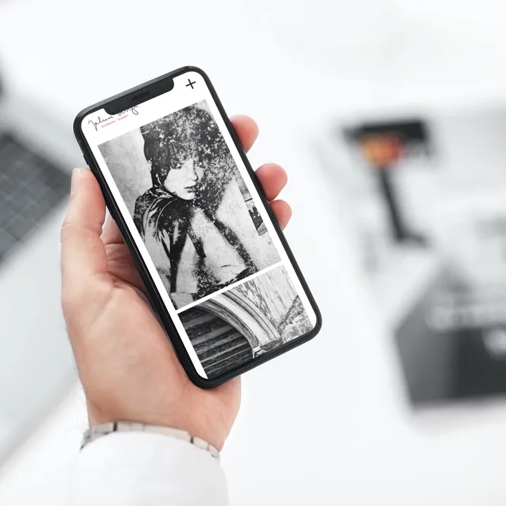 Jalun design mobile portfolio photography